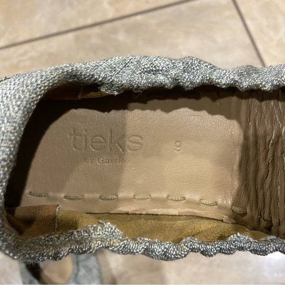 Tieks by Gavrieli Silver Lake Vegan Ballet Flats Shoes Women Size 9 - Picture 5 of 9